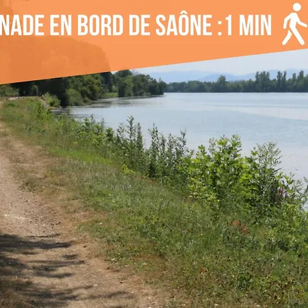 Parking Et Exterieur A 50m De La Saone *
